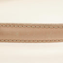 FENDI Hand Bag Unborn Calf Skin Beige Gold Auth am11805SAV-8