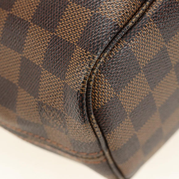 LOUIS VUITTON Damier Ebene Neverfull PM Tote Bag N51109 LV Auth am11810SAV