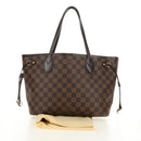 LOUIS VUITTON Damier Ebene Neverfull PM Tote Bag N51109 LV Auth am11810SAV-12