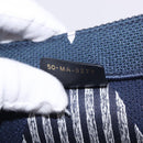 Christian Dior Alps Star Book Tote MM Tote Bag Canvas Navy Auth am11812M-12