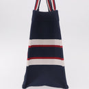 Christian Dior Alps Star Book Tote MM Tote Bag Canvas Navy Auth am11812M-6