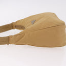 PRADA Mini Hand Bag Nylon Beige Silver Auth am11813A-5