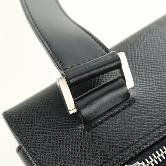LOUIS VUITTON Taiga Saratov GM Shoulder Bag Ardoise M30882 LV Auth am11814V