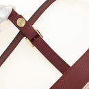 BURBERRY Nova Check Hand Bag Canvas Beige Gold Auth am11816V-10