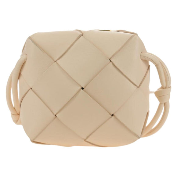 BOTTEGA VENETA MAXI INTRECCIATO Mini Cassette Camera Bag Leather Auth am11819V