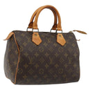 LOUIS VUITTON Monogram Speedy 25 Hand Bag M41528 LV Auth am11822V-1