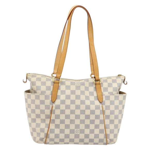 LOUIS VUITTON Damier Azur Totally PM Tote Bag N41280 LV Auth am11823A