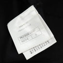 CHANEL CC Camellia Sequin Cut And Sew Shirt Cotton S Black CC Auth am11841M-12