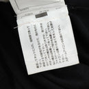 CHANEL CC Camellia Sequin Cut And Sew Shirt Cotton S Black CC Auth am11841M-14