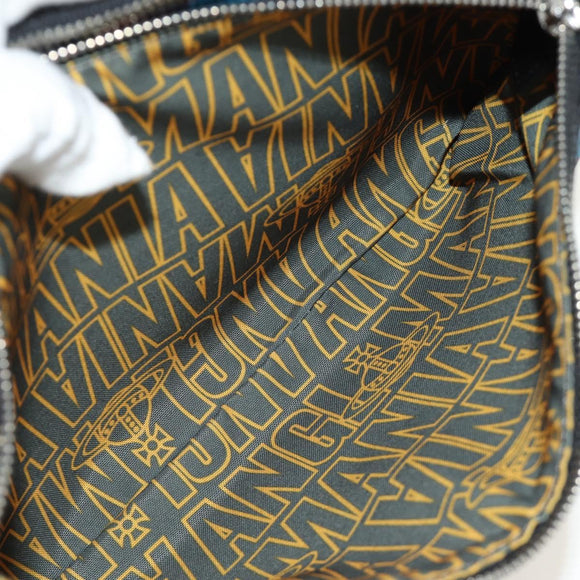 Vivienne Westwood Check Shoulder Bag PVC Multicolor Silver Auth am11842V