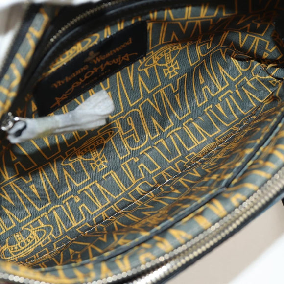 Vivienne Westwood Check Shoulder Bag PVC Multicolor Silver Auth am11842V
