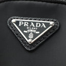 PRADA Shoulder Bag Nylon Black Silver 2VH112 Auth am11844SM-16