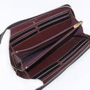 CHANEL Matelasse Long Wallet Caviar Skin Black Gold CC Auth am11846M-8