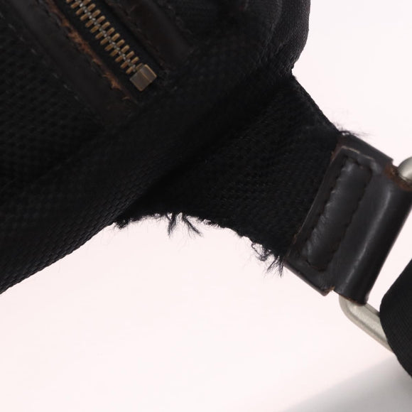 LOUIS VUITTON Damier Geant Arche Body Bag Noir M93021 LV Auth am11848