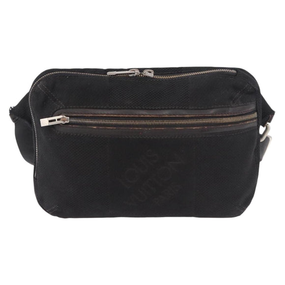 LOUIS VUITTON Damier Geant Arche Body Bag Noir M93021 LV Auth am11848