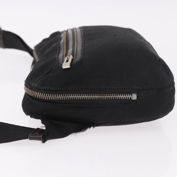 LOUIS VUITTON Damier Geant Arche Body Bag Noir M93021 LV Auth am11848