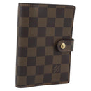 LOUIS VUITTON Damier Ebene Agenda PM Day Planner Cover R20700 LV Auth am11849V-1