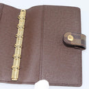 LOUIS VUITTON Damier Ebene Agenda PM Day Planner Cover R20700 LV Auth am11849V-15