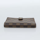 LOUIS VUITTON Damier Ebene Agenda PM Day Planner Cover R20700 LV Auth am11849V-5