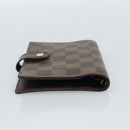 LOUIS VUITTON Damier Ebene Agenda PM Day Planner Cover R20700 LV Auth am11849V-6