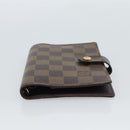 LOUIS VUITTON Damier Ebene Agenda PM Day Planner Cover R20700 LV Auth am11849V-7