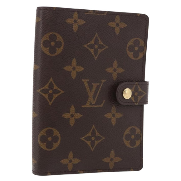 LOUIS VUITTON Monogram Agenda PM Day Planner Cover R20005 LV Auth am11850V