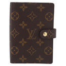 LOUIS VUITTON Monogram Agenda PM Day Planner Cover R20005 LV Auth am11850V-2