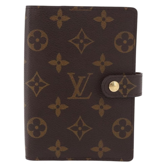 LOUIS VUITTON Monogram Agenda PM Day Planner Cover R20005 LV Auth am11850V