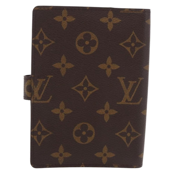 LOUIS VUITTON Monogram Agenda PM Day Planner Cover R20005 LV Auth am11850V