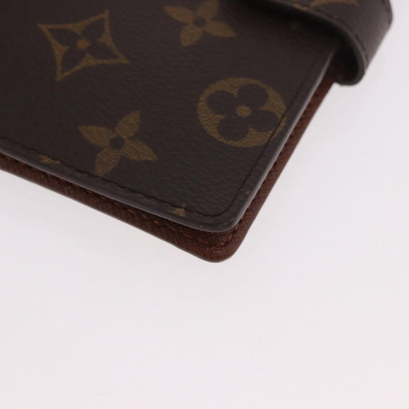 LOUIS VUITTON Monogram Agenda PM Day Planner Cover R20005 LV Auth am11850V