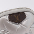 LOUIS VUITTON Monogram Pillow Phone Pouch Bag Silver M81716 LV Auth am11853SAM-15