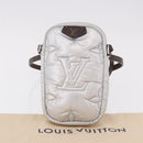 LOUIS VUITTON Monogram Pillow Phone Pouch Bag Silver M81716 LV Auth am11853SAM-23