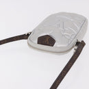 LOUIS VUITTON Monogram Pillow Phone Pouch Bag Silver M81716 LV Auth am11853SAM-6