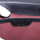 Stella MacCartney Boxbird Shoulder Bag Leather Black Silver 455139 Auth am11857V-16