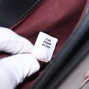 Stella MacCartney Boxbird Shoulder Bag Leather Black Silver 455139 Auth am11857V-22