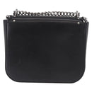 Stella MacCartney Boxbird Shoulder Bag Leather Black Silver 455139 Auth am11857V-3