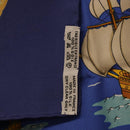 HERMES Carre 90 Scarf ""VOILES DE LUMIERE"" Silk Blue Auth am11862M-23