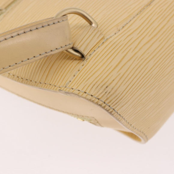 LOUIS VUITTON Epi Mabillon Backpack Vanilla M5223A LV Auth am11865V