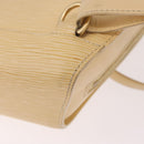 LOUIS VUITTON Epi Mabillon Backpack Vanilla M5223A LV Auth am11865V-18