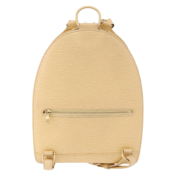 LOUIS VUITTON Epi Mabillon Backpack Vanilla M5223A LV Auth am11865V