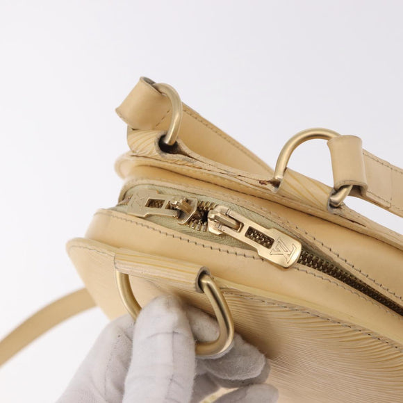 LOUIS VUITTON Epi Mabillon Backpack Vanilla M5223A LV Auth am11865V
