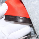 FENDI Zucca Canvas Mamma Baguette Rhinestone Shoulder Bag Silver Auth am11868SM-27