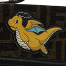 FENDI Zucca FRGMT POKEMON Mamma Baguette Soft Trunk Dragonite Auth am11869SM-27