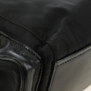 PRADA Ready Lock Hand Bag Nylon Black Silver Auth am11874V-16