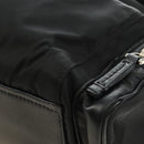PRADA Ready Lock Hand Bag Nylon Black Silver Auth am11874V-17