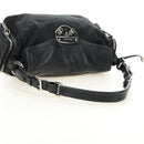 PRADA Ready Lock Hand Bag Nylon Black Silver Auth am11874V-6