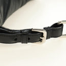 PRADA Ready Lock Hand Bag Nylon Black Silver Auth am11874V-7