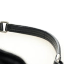 PRADA Ready Lock Hand Bag Nylon Black Silver Auth am11874V-15