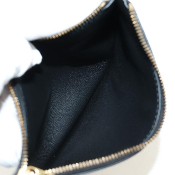BOTTEGA VENETA INTRECCIATO Mini Cabas Hand Bag Leather Black Gold Auth am11875SM