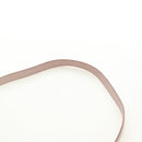 Miu Miu Side Ribbon Hand Bag Leather 2way Pink Gold Auth am11876SAV-15